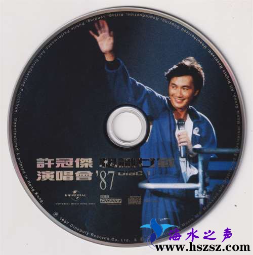 许冠杰《相识廿载演唱会1987》