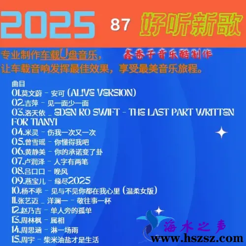 群星《2025好听新歌87》.webp